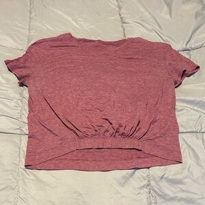 lululemon athletica Short Sleeve Top in Mauve